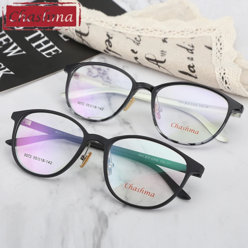 Ультралегкие женские очки Chashma брендовые дизайнерские в оправе кошачий глаз