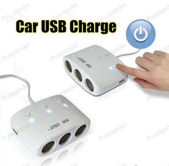 

12V 2 Port Mini USB 1.0A 2.1A square Car Charger Auto Dual Port Adapter for mobile phones and digital cameras etc best sale