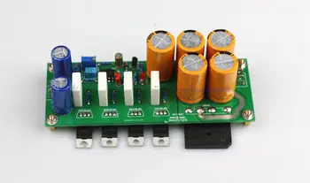 

Assembled Ultra-low noise Linear power supply board DC5-DC24V adjustable/Ultra-luxury capacitor array version