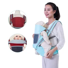 Детские переноски дышащая хлопковая Сумка-кенгуру Рюкзак фронтальная детская наружная Хипсит(пояс для ношения ребенка) Эргономичная переноска слинг