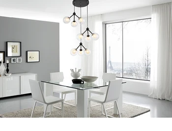 

Moderne LED Salon Lampes Enfants de Chambre Ceilling Eclairage Nordique Nouveaute Luminaires Loft Appareils Verre Plafonniers