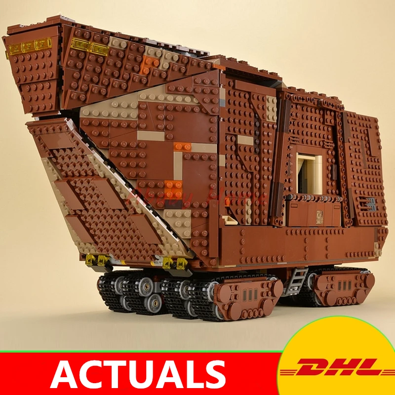 

Lepin 05038 Force Awakening Sandcrawler Model Digital Building Blocks Brick Compatible 75059 Children's educational toys