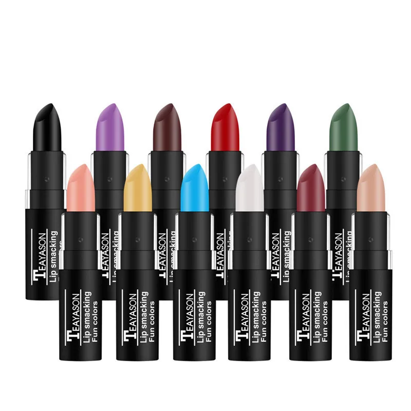 

Waterproof Matte Lip Gloss Liquid Long Lasting Sexy Individuality Red Black Lipstick Makeup Cosmetics