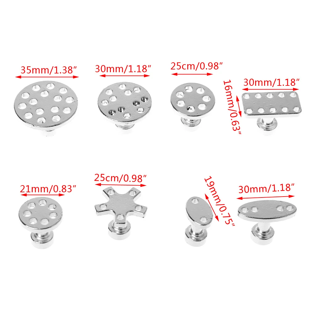 Безболезненный вмятин ремонт Съемник вкладки Авто кузов град вмятин набор для удаления PDR инструмент 8 шт