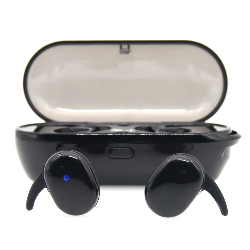 

Wireless Earphones True Bluetooth 5.0 3D Stereo Sound Earbuds with Charging Box Built-in Mic and Noise Cancelling Stereo