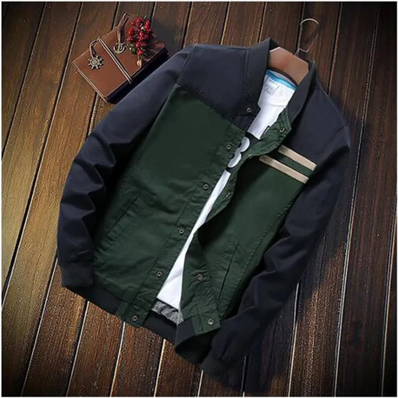 Новая весенняя темно-синяя коричневая куртка-бомбер, мужская уличная куртка в стиле хип-хоп, приталенная куртка-бомбер для пилота, мужские куртки размера плюс 5XL