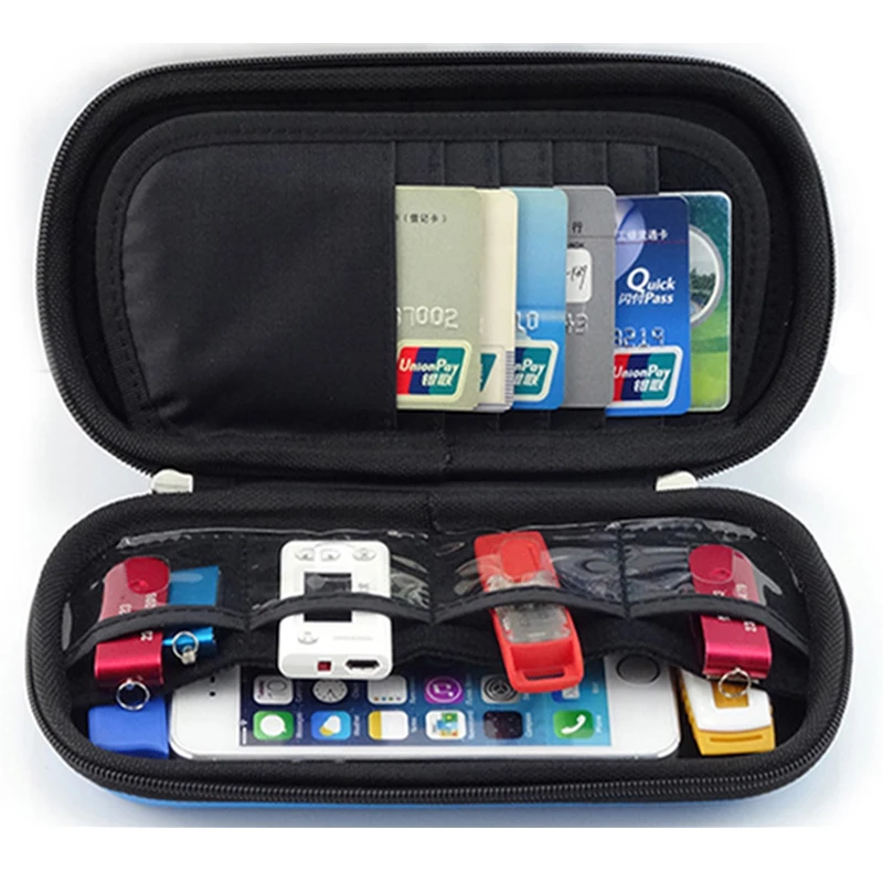 Protective Zipper Pouch Portable Digital Gadget Travel Storage Bag