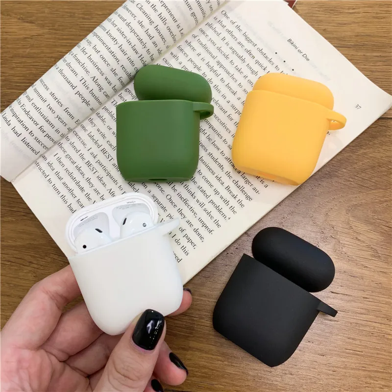 Силиконовый чехол для наушников защитный Apple AirPods|Аксессуары наушников| |