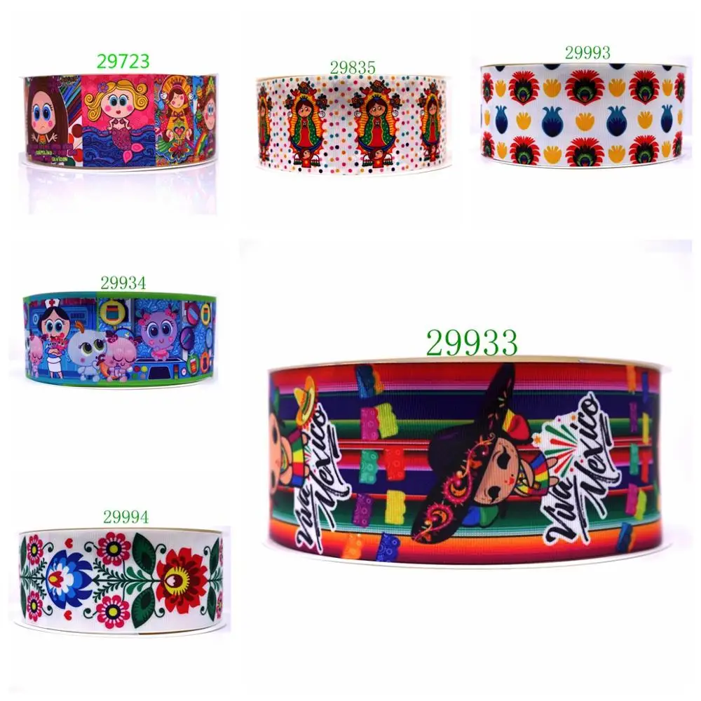 

Free shipping 50 yard printed grosgrain ribbon 29933