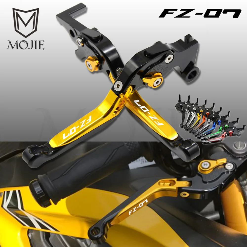 

For YAMAHA MT-07 FZ-07 2014-2016 MT07 MT 07 FZ07 FZ 07 Motorcycle Levers Set Adjustable Folding Extendable Brake Clutch Levers
