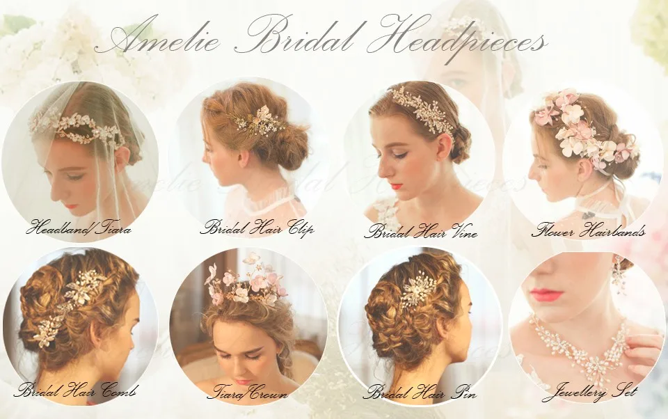 Amelie headpieces