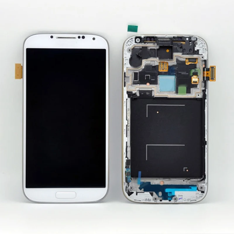 New White Screen For Samsung Galaxy S4 I9500 LCD Display TouchDigitizer