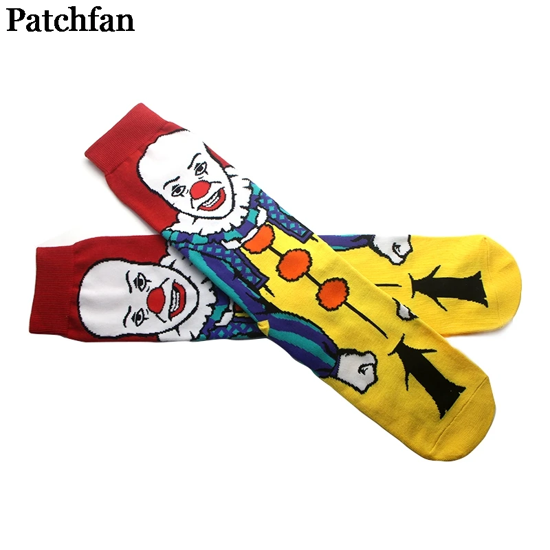 Patchfan стивен кинг это мультфильм забавные 90s аниме печатных женские носки лодыжки Kawaii вечерние подарки для косплея украшения A2175