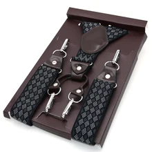 Повседневные подтяжки, 3,5 см* 120 см, Spanex, Эластичные подтяжки, мужские ремни с пряжкой, y-образная спина, брюки, ремни, подарки на день отца, MBD8501