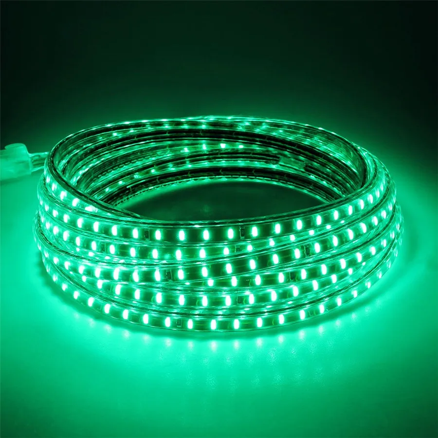 

3014 LED Strip Light 220V 5 Meters LED Diode Tape light Waterproof Ultra Bright 1020 LEDs Ribbon Lamp White Blue