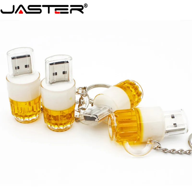 JASTER специальная пивная кружка модель usb флэш-накопитель пивное стекло Флешка 8 ГБ 16 ГБ 32 ГБ карта памяти Флешка USB 2,0 флешка