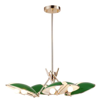 

Post Modern Beetle lighting Chandelier Led novelty cover shade Science fiction industrial lighting Salon dining cafe light Avize