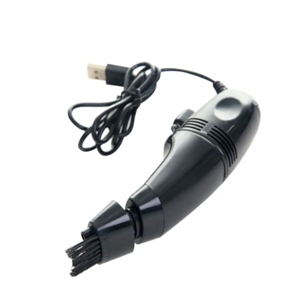 Мини Вакуумный USB пылесос для клавиатуры ПК щетка для ноутбука инструмент для очистки пыли несколько щеток 4 цвета