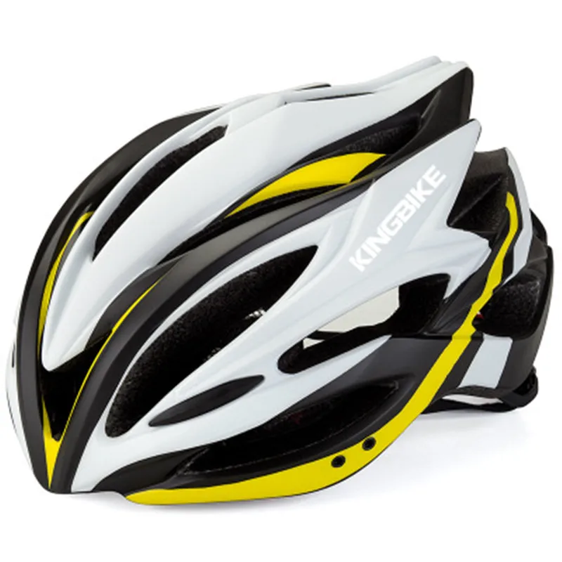 BAT FOX High quality mtb bike helmet ultra-light bicycle helmet overall molding Cycling helmet casco ciclismo 5colour batfox - Цвет: White yellow