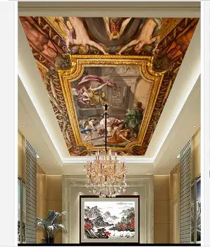 

3d wallpaper 3d custom murals non-woven wallpaper royal garden of Eden paradise portrait zenith ceiling murals 3d room wallpaper