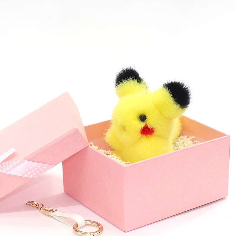 

New Mink fur Kachu fur pendant, pendant jewelry automobile key chain