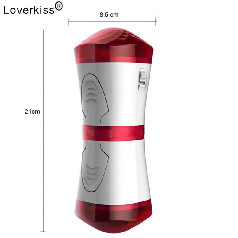 Мужской мастурбатор Loverkiss двойной Реалистичная Вагина анальный секс игрушки для