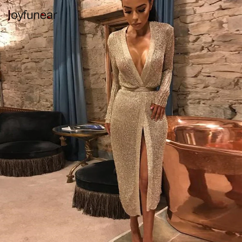 

Joyfunear stretchable women summer sexy beach dress hollow out casual dresses party evening elegant knitted dress vestidos