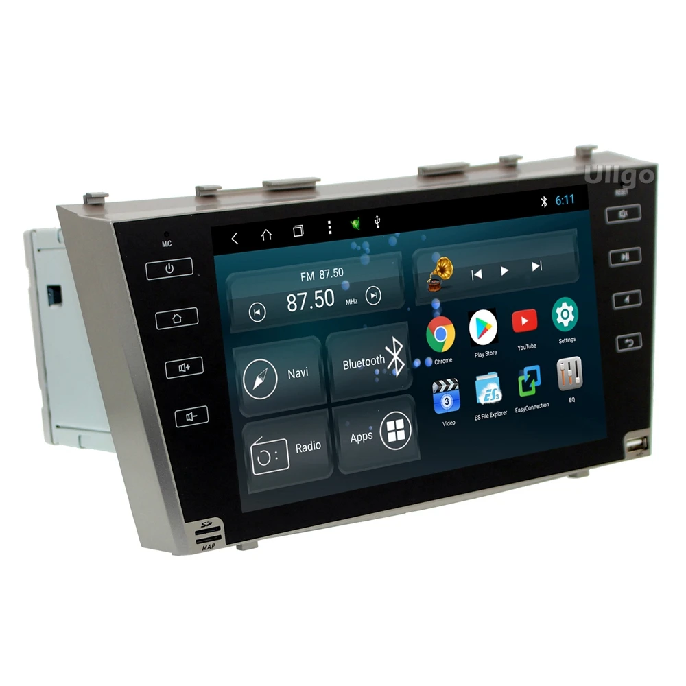 9'' Octa Core Android Car Head Unit for Toyota Camry V40 2006-2011 Autoradio GPS Car Stereo with Radio RDS BT Wifi Mirror-link