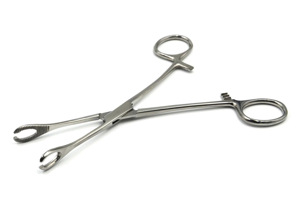 1Piece Premium Slotted Sponge Forceps Closing Ring Clamp Plier Body