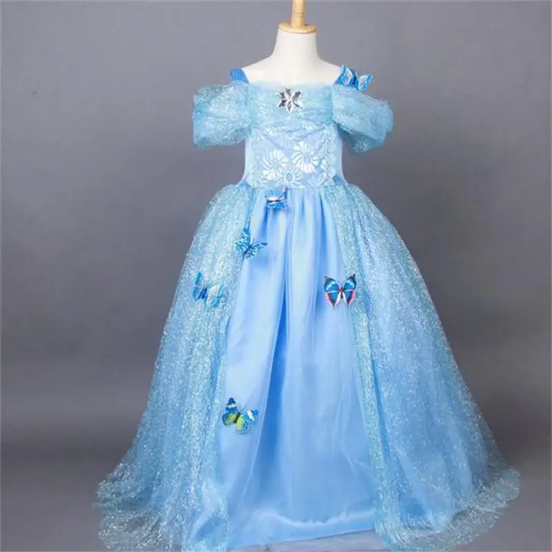 1 year old baby girl dress dress for 1 year old baby girl birthday princess  Middle Small Cinderella Princess Sling Fluffy Gauze Summer Performance  Costume Birthday Party Play | Shopee Philippines