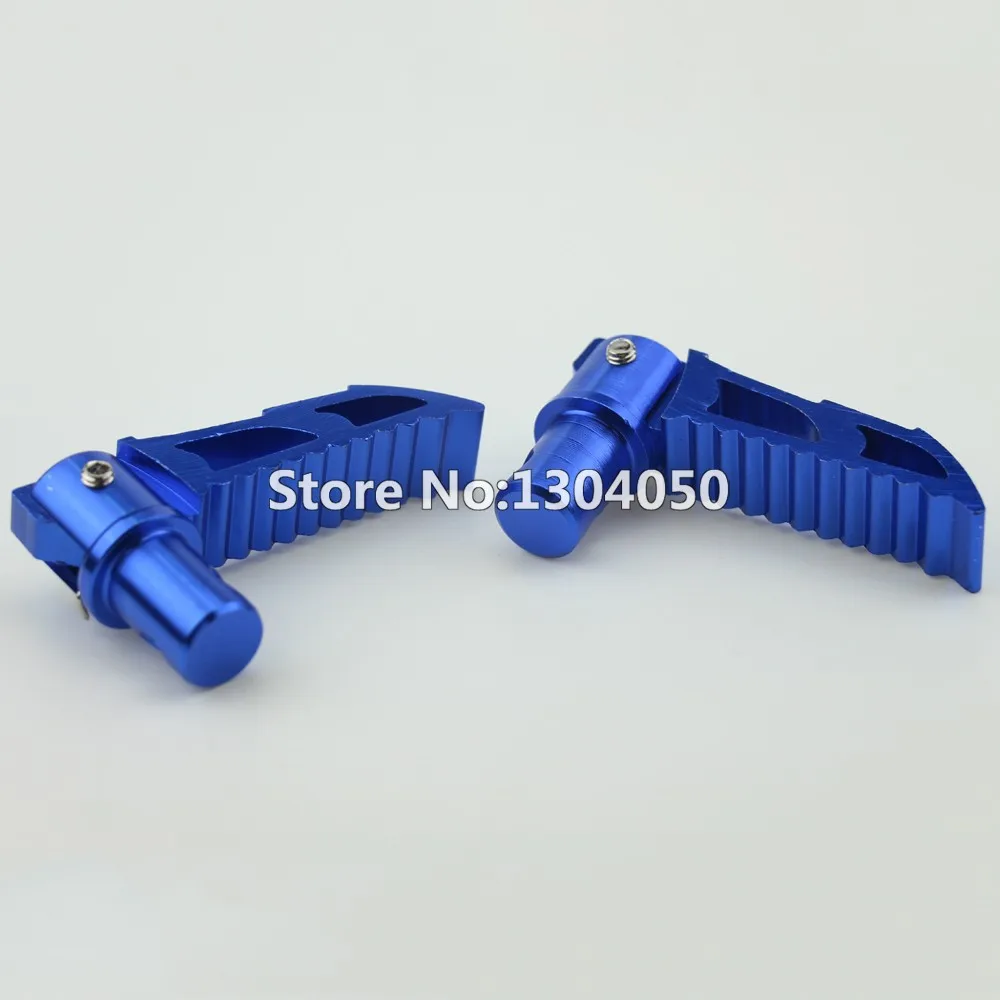 Синий складной подножки cnc для 43CC 47CC 49CC Мини карманный Байк подножки 2-х тактный