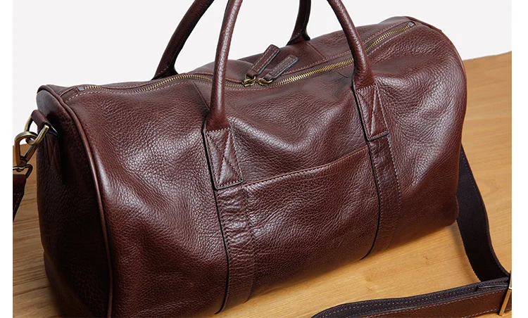 LANSPACE мужская кожаная дорожная сумка модная кожаная сумка для багажа модная сумка большого размера