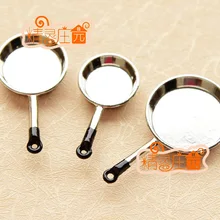 Мини кукольный домик Миниатюрный сплав мини трехсекционный мебель аксессуары для сковородок