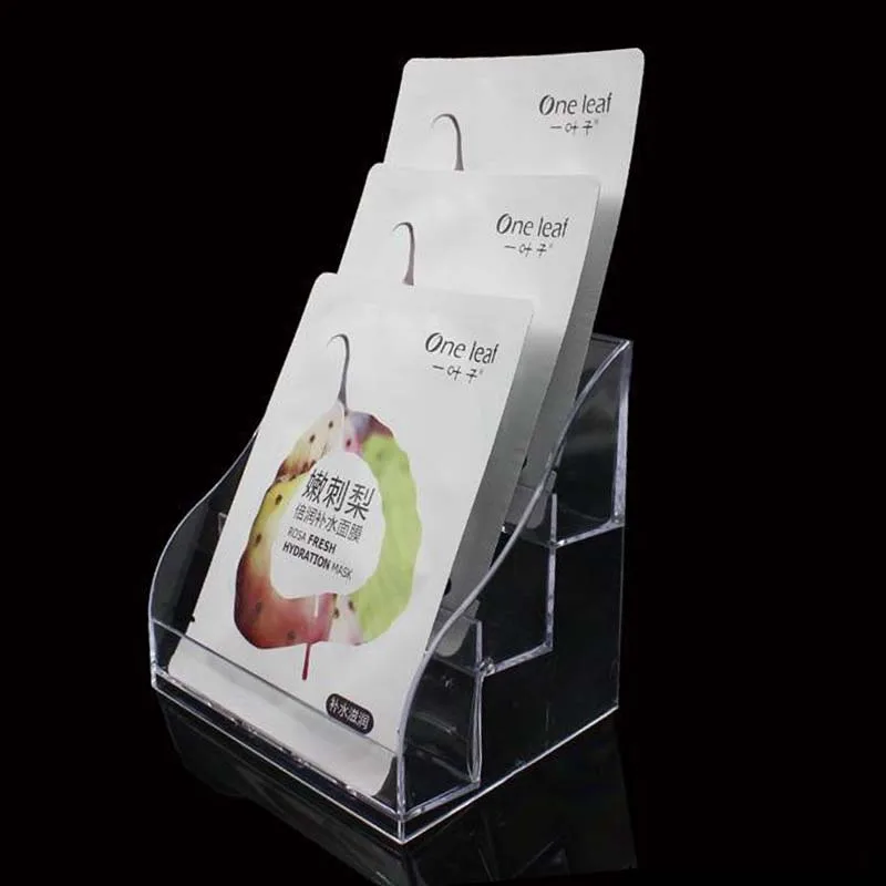 

Small Size Desktop Transparent Acrylic Mask Storage Rack Box Nail Polish Rack Holder Jewelry Display Stand Furniture Accessories