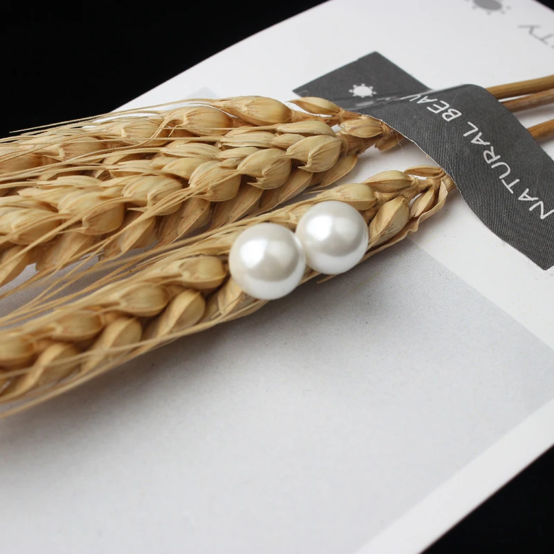 

LanLi 10mm Fashion Stainless steel white mother pearl earrings be fit for Glamour woman Wear jewelry