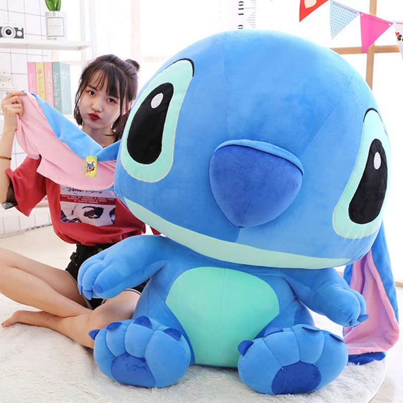 Giant Cartoon Stitch Lilo & Stitch Plush Toy Pillow For Baby Birthday Christmas Doll Children Stuffed Children Kid Gifts 35-80cm Giant Cartoon Stitch Lilo & Stitch Plush Toy Pillow For Baby Birthday Christmas Doll Children Stuffed Children Kid Gifts 35-80cm