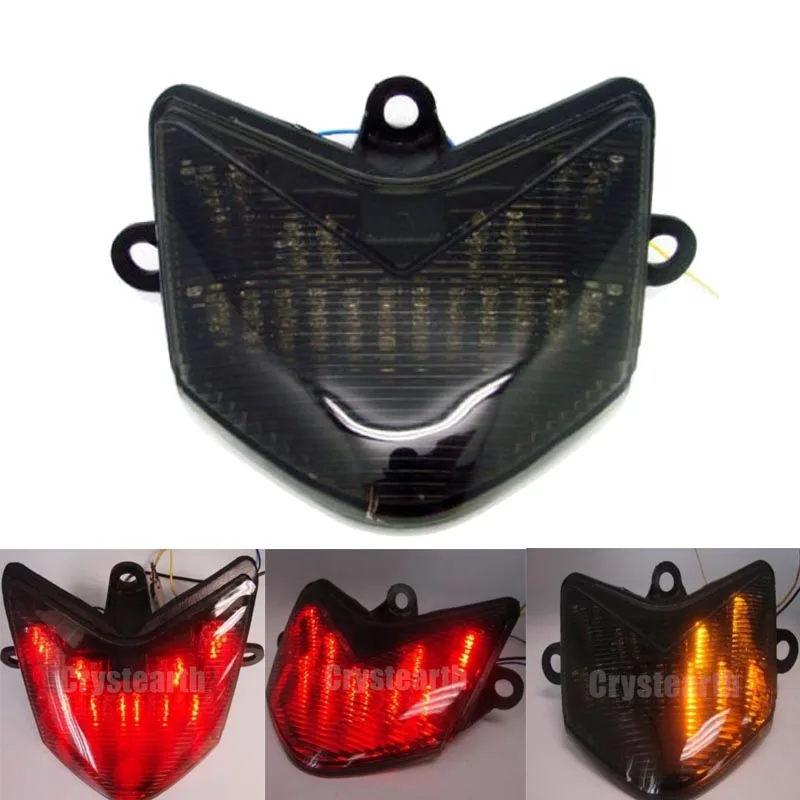 Motorcycle LED Rear Tail Brake Light Turn Signal Lights For Kawasaki
