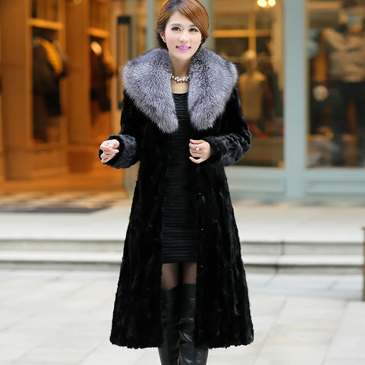 puffer coat with hood Clean Down Women Winter And Autumn  Faux Fox Fur Coats Turn Down Collar Man-Made Fur Overcoats Clothes Fur Outwears  C26 designer puffer coat