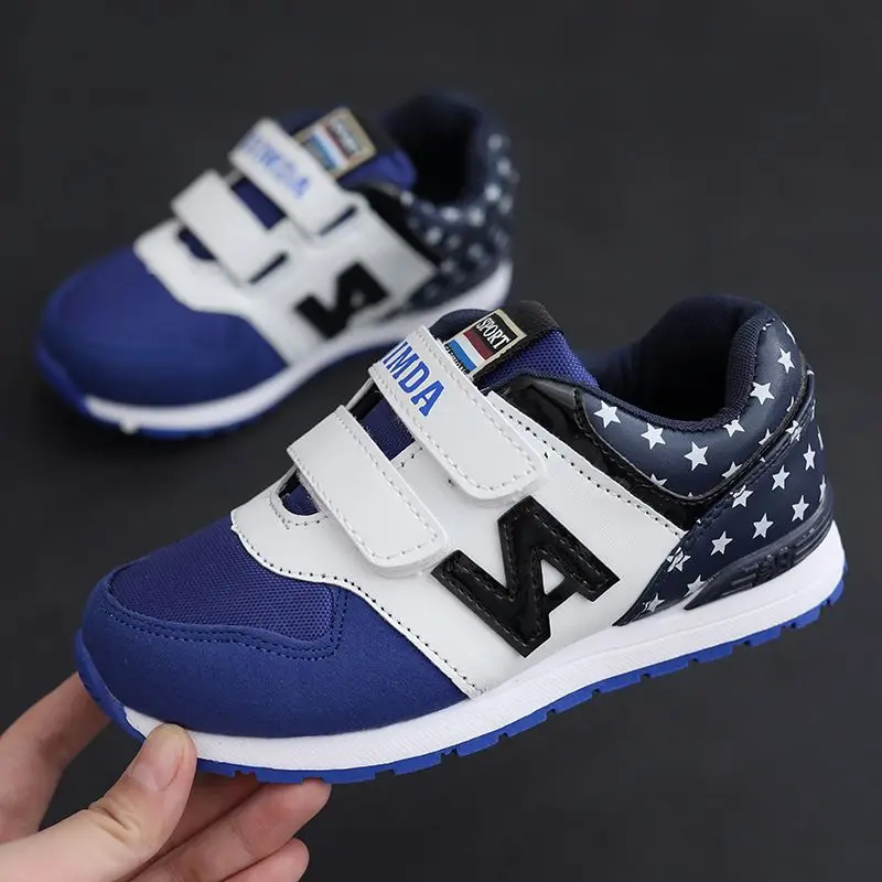 

2018 New Style Spring Autumn Boys Girls Casual Shoes Adult Children's Fashion Breathable Running Shoes