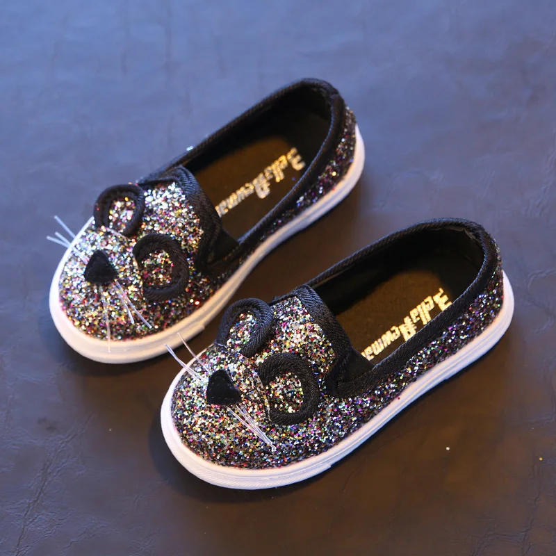 

Girls Princess Shoes Children's shoes 2019 Autumn New Fashion Cartoon Baby Sports shoes Children Soft Cute Children's shoes