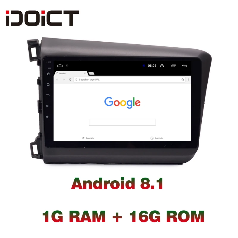 Excellent IDOICT Android 8.1 Car DVD Player GPS Navigation Multimedia For Honda Civic Radio 2012-2015 car stereo 2 Excellent IDOICT Android 8.1 Car DVD Player GPS Navigation Multimedia For Honda Civic Radio 2012-2015 car stereo 2