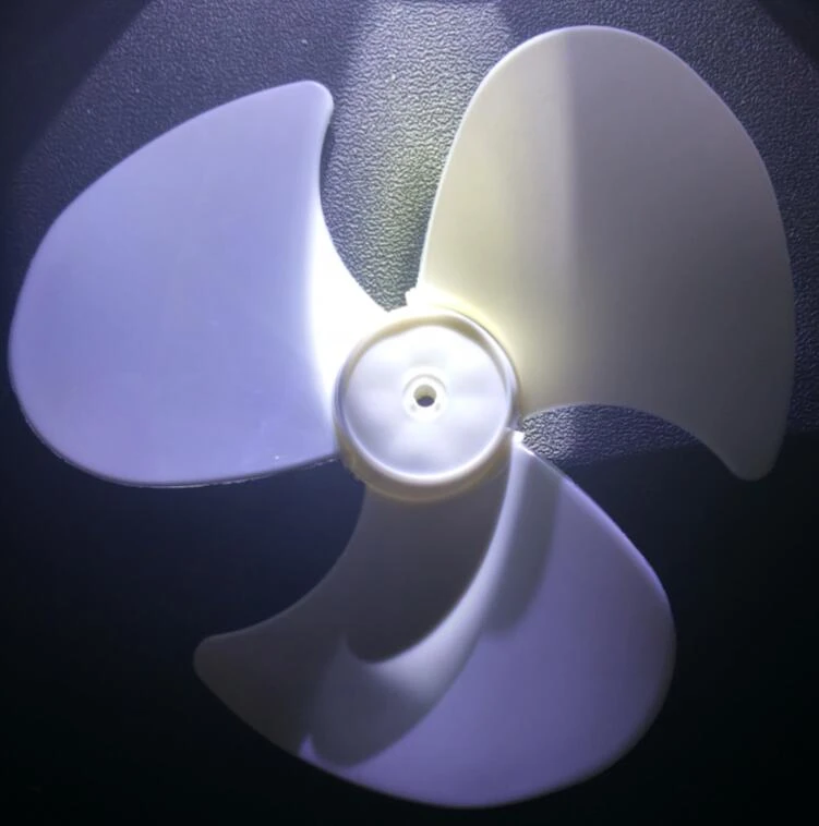 Table Fan Parts 100 New White 12inch Fan Blade 3 Blades 27cm Hole 8mm
