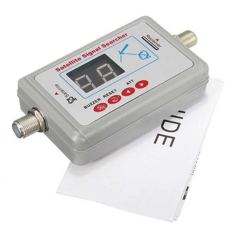 

Digital Satellite Signal Finder LCD Screen Display DVB-T SF-95DL TV Antenna Satellite Finder Meter TV Signal Searcher Tool