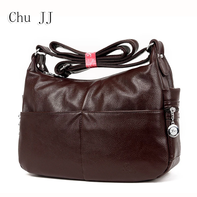 

Vintage Women's Genuine Leather Handbags All-match Shoulder CrossBody Bags Ladies Fashion Messenger Bag Women Bags