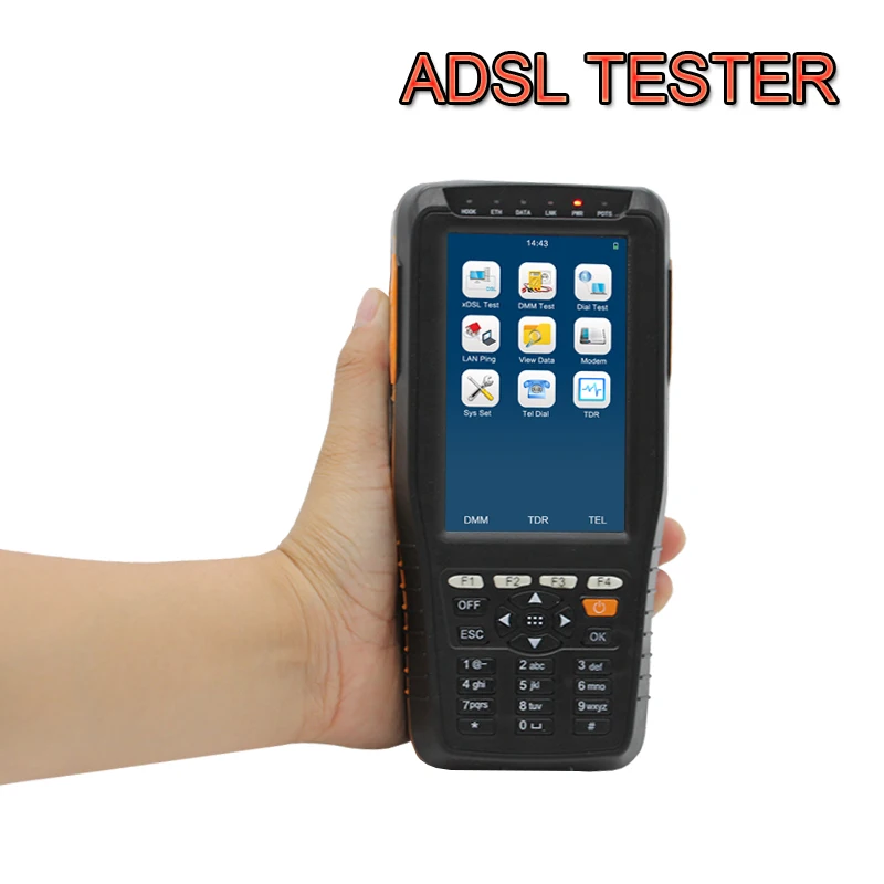 

TM-600 ADSL2+ Tester ADSL ADSL2+ For xDSL TM600 VDSL2 ADSL Tester For xDSL Line test and Maintenance Tool DMM ADSL VDSL2