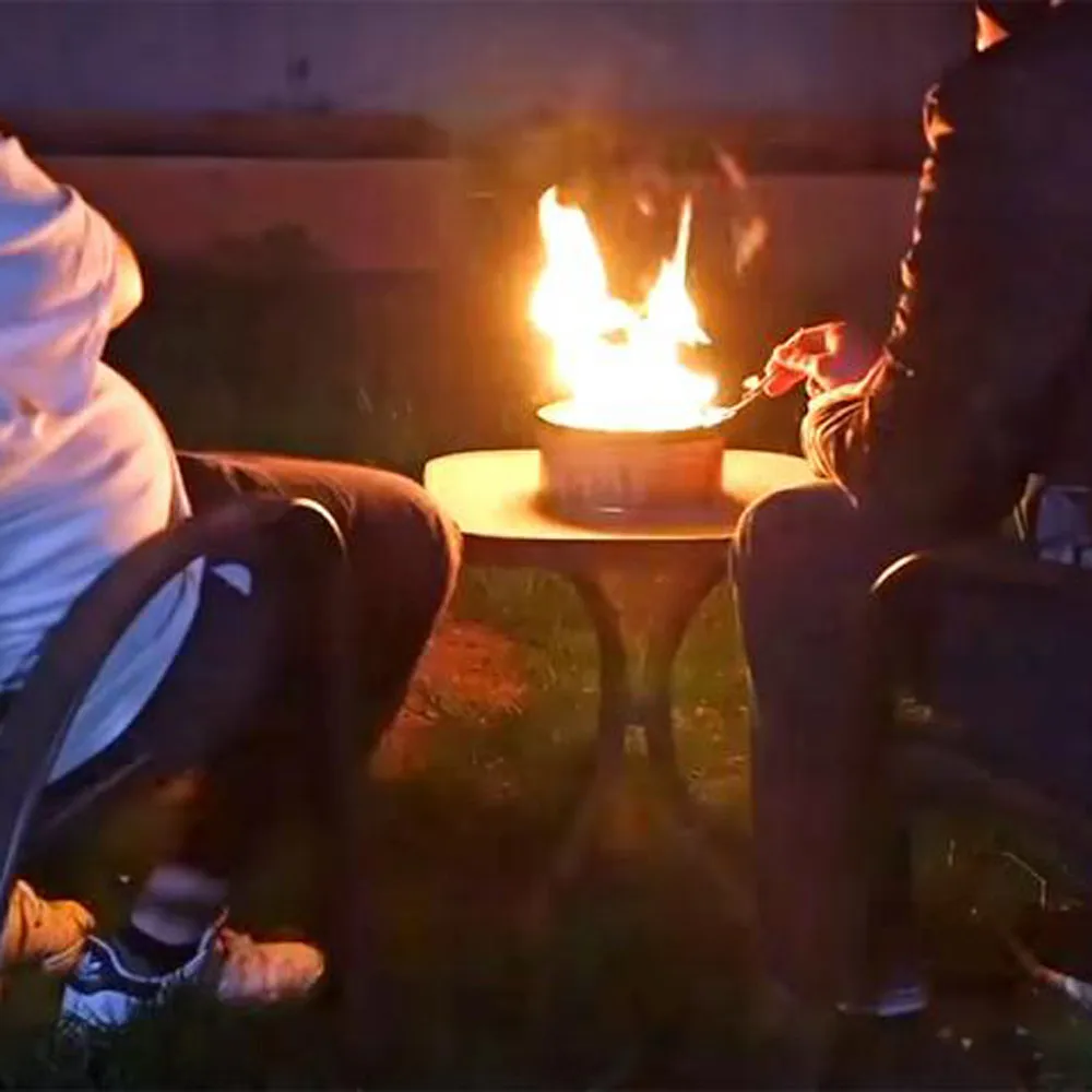 Открытый Портативный и многоразовый Campfire Наружное освещение холодной защиты бак Campfire Отопление# QQ