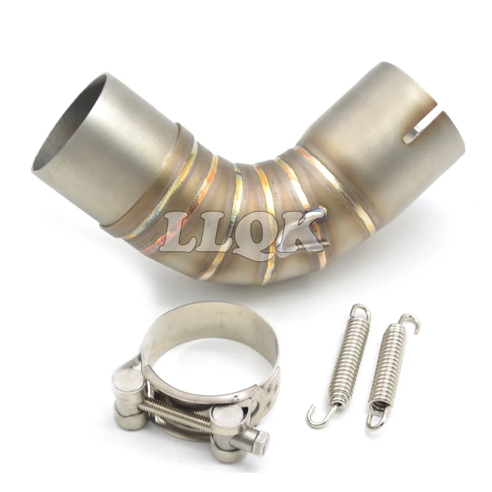 motorcycle middle of the exhaust pipe muffler exhaust pipe Exhaust Muffler for SUKUKI GSXR1000 GSXR 1000 2007 2006