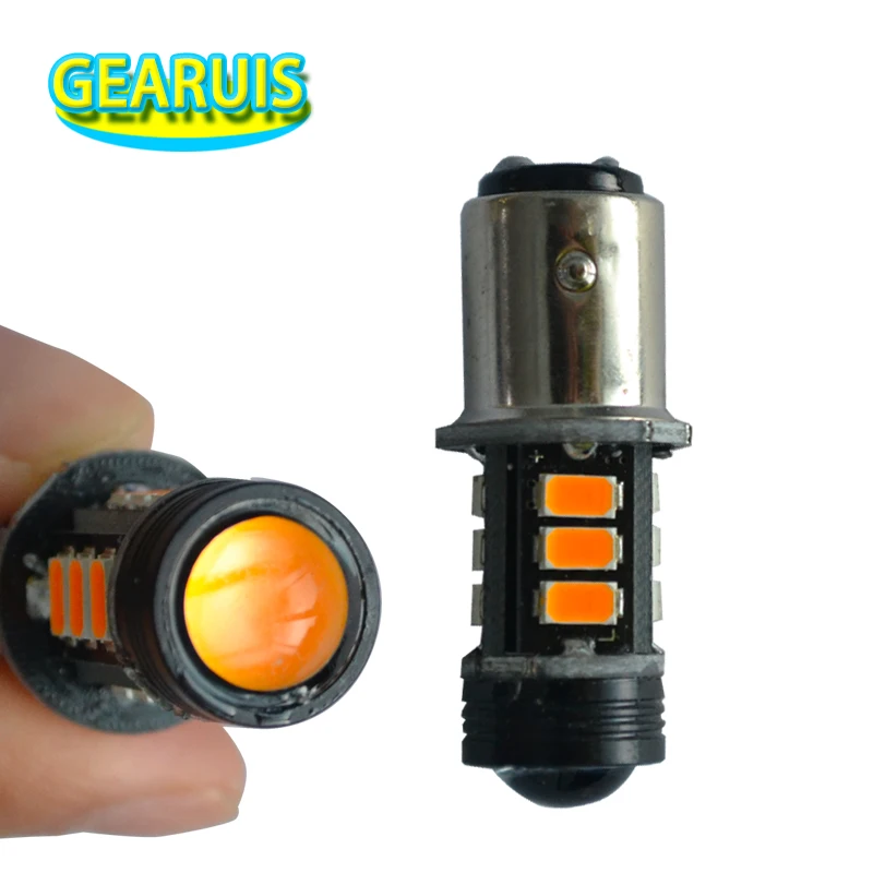 100X S25 P21/5 Вт 1157 BAY15D орлиный глаз 1 5 W 12 SMD 5630 Светодиодный 12SMD 5730 3 белый красные синие