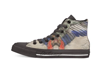 

L'Aile de Durer ( Durer's wing) Casual High Top Canvas shoes sneakers For Drop shipping