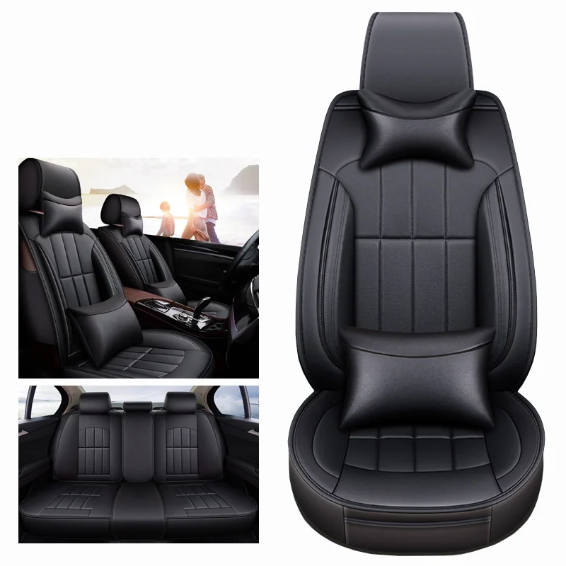 (Front+Rear) universal leather car seat cover for Suzuki Jimny Grand